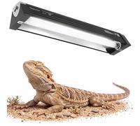 T5 Lampe UVB pour reptile 12,5" avec ampoule UVB 10.0 - NEPTONION haute puissance pour terrariums, reptiles pèlerins, lézards, caméléons, iguanes, dragons barbus, 8 W