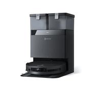 ECOVACS T50 Omni Aspirateur Robot avec Station, Puissance 15000Pa, Brosse latérale et serpillière Extensibles, ZeroTangle 2.0, AIVI 3D 2.0, Lavage à l'eau Chaude 75℃, Ultra-Mince 81 mm, Blanc