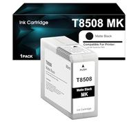 T5808 Cartouche d'encre pour Cartouches d'encre Epson T580 T5808 pour Epson T5808 MBK C13T580800 Compatible pour Epson Stylus Pro 3800 3880 (1 x Noir Mat)