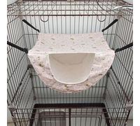 T5E7 Lit à suspendre pour animal domestique Double couche balançoire Jouets pour chats, lapins, furets