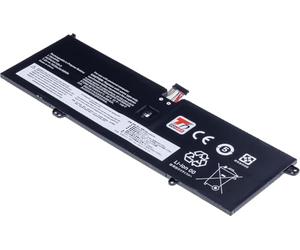 T6 Power Batterie Li-Poly pour Lenovo Yoga C940-14IIL 81Q9, 7,6 V, 7820 mAh (60 Wh), noir