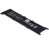 T6 Power Batterie pour Asus VivoBook 17 X705BA, Li-Poly, 11,52 V, 3653 mAh (42 Wh), Noir