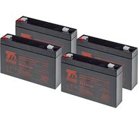 T6 Power Batterie pour Eaton 5P850i R VRLA 6V