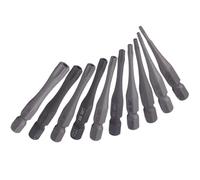 T6-T40 Jeu d'embouts de tournevis Torx magnétiques avec trou, alliage d'acier de 50 mm, tige hexagonale de 6,35 mm, compatible avec électrique, pneumatique et recharge (T25)