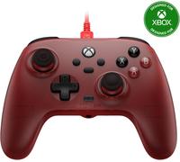 T7 Wired Controller for Xbox Series XS,Windows PC,Hall Effect Triggers,Dual Vibration,3m USB Cable,Sapphire Red