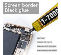 T7000 Noir Contact Téléphone Portable Tablette Réparation Adhésif Zhanlida bain t-7000 Colle 15ML 50ML 110ML avec Fine illac Sortie 1PC 15ML