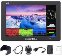 T7Plus 7 Pouces 3D Lut Forme D'Onde Portée Du Vecteur 4K 1280X1200 Moniteur De Champ Sur Caméra Avec Matériel Métallique Pour Appareils Photo Reflex Numériques[Soutenir Le Français[YIN4183463]