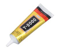 T8000 Colle Ecran Smartphone,110 ml Liquide Colle Super Multiusages Colle pour Cristal Strass DIY Fixé Téléphone Mobile Écran,Colle T8000 Transparente pour Bois Verre Tissu Céramique Métal