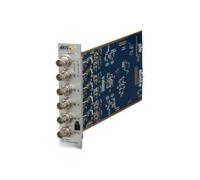 T8646 POE+ OVER COAX BLAD, PoE+ avec Coax, carte d'insertion 6 canaux pour utilisation avec AXIS T8642 POE+ Device