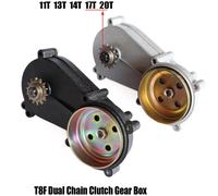 T8f 11t 13t 14t 17t 20t Pour 43cc 47cc 49cc Boîte De Vitesses D'embrayage À Chaîne Unique Mini Moto Pit Dirt Bike Quad Atv Moto