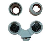 T8T10 double support de lampe étanche for aquarium G13 vis à cassette étanche support de lampe d'aquarium C