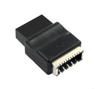 T8Wc Usb 2.0 À Typee Adaptateur Petite Taille Vitesse Rapide Pour Conversion D'Extension Du Port Carte Mère Bureau.
