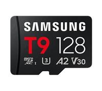 T9 MB-MH128T - Carte mémoire flash - 128 Go - A2 / Video Class V30 / UHS-I U3 - microSDXC UHS-I - noir