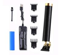 T9 Tondeuse à cheveux professionnelle rechargeable USB 0 mm pour homme