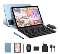 T90 Tablette Android 16,Gemini AI 3.5,Tablette Tactile 11 Pouces FHD (Widevine L1),24GoRAM 128Go,Tablette avec Clavier Souris Stylet