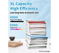 T9451 Cartouche D'Encre Noire Compatible Avec Epson T9451 Ep64534 Pour Epson Workforce Pro Wf-C5710Dwf Wf-C5790Dwf Wf-C5210Dw Wf-C5290Dw Wf-C5710 Wf-C5790 Wf-C5210 (1 Noir)