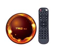 T95 X4 Android TV Box - Amlogic S905X4 Cortex-A55, 4 Go de RAM 32 Go, Android 11.0, USB 3.0 & HDMI 2.1, WiFi double bande & audio optique