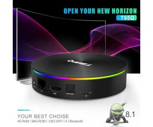 T95Q S905X2 4 + 64G double décodeur WIFI + BT Android 8.1 EU