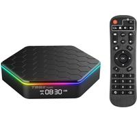 T95Z Plus Android 12.0 Smart Player, qualité d'image 6K | lecture fluide 4K | WLAN bibande 2,4G+5G | connexion réseau 100M | Bluetooth 5.0 | 4GB+32GB | Réglementation européenne