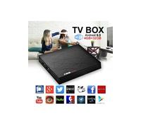 T96 Max H6 Chipset 4G RAM 32G ROM Wifi Android 9.0 Smart TV Box + Prise AH656