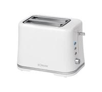 Bomann Grille-pain automatique TA 1577 CB 2 tranches 870 W 3 fonctions régulateur de niveau Blanc