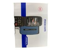 TA(C)lA(C)phone portable Maxcom Telephone MM 828 4G dual SIM Bleu
