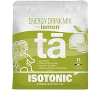 Boisson Énergétique fabriquée en France. Apport en Glucides, Electrolytes (sodium, magnésium, potassium) Vit (C, B6, B12) et BCAA. Sac de 520g soit 13 bidons de 500ml (Citron)