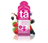 TA ENERGY - Gel Energétique - Wild Berry x24 - Energie - Sodium - BCAA - Antioxydants - Cafféine - Idéal pendant les activités sportives 133Kcal