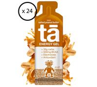 TA ENERGY - Gel Energétique - Salted Peanut Butter x24 - Energie - Sodium - BCAA - Antioxydants - Idéal pendant les activités sportives 133Kcal