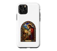 Ta Foi t'a guérie, Art de la mosaïque guérissant de Jésus Coque pour iPhone 11 Pro