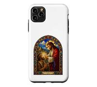 Ta Foi t'a guérie, Art de la mosaïque guérissant de Jésus Coque pour iPhone 11 Pro Max