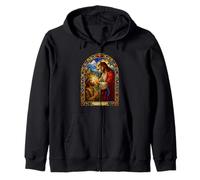 Ta Foi t'a guérie, Art de la mosaïque guérissant de Jésus Sweat à Capuche