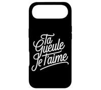 Ta Gueule Je t'aime Humour Amour Couple Phrase Drôle Coque pour iPhone Air