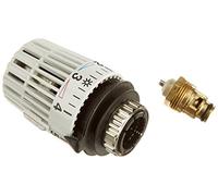 Heimeier adaptation thermostat Heimeier 3500-13.800 blanc , avec partie supérieure thermostatique / tête K, pour DN 20