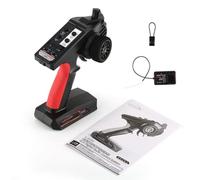 TÃ©lÃ©commande Radio, Transmetteur Avec RÃ©cepteur Ax6s 2.4 4ch, Pour Divers VÃ©hicules RadioguidÃ©s, Voiture Tout-Terrain, Bateau, Camion, ModÃ¨le,