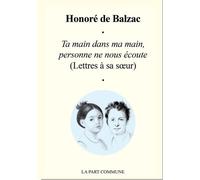 Ta Main Dans Ma Main, Personne Ne Nous Écoute - (Lettres À Sa Soeur)