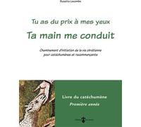 Ta main me conduit - Livre catéchumène 1re année (livre vert) Cheminement d'initiation de la vie chrétienne pour catéchumènes et recommençants - Suzette Lacombe - Du Carmel Eds - broché - Essai