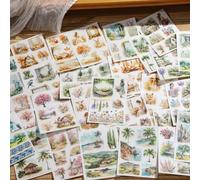 Ta Merry Rub On Lot de 30 feuilles d'autocollants Rub Ons Scrapbook Accessoires décoratifs pour scrapbooking DIY, diary, bullet journals DIY Arts et travaux manuels ? Monet's Garden ?