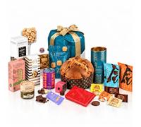 T'a Milano COPENHAGEN Panier de Noel gourmet, Panettone Artigianale e specialites italiennes, 17 Pezzi