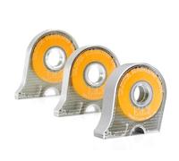 Ta-miya Lot de 3 dévidoirs de ruban de masquage 6 mm/10 mm/18 mm