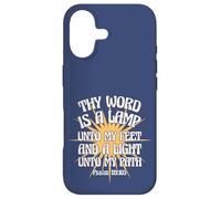 Ta Parole est Une Lampe à Mes Pieds et Une lumière sur Mon Chemin KJV Coque pour iPhone 17