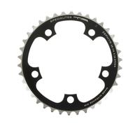 Spécialités TA – Plateau Zephyr – 38 dents 5 bras BCD 110 mm Compact Alu 7075 Noir