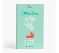 Ta première année de A à Z Cahier de naissance - Eva Monnet - Minus - relié - Jeux livres objets