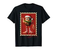 Ta Sahur Tampon Postal de Noël T-Shirt