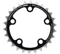 TA Specialites Zelito Triple 74, 4 Bras, 8/9/10 Vitesses, Noir, 24T