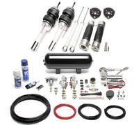 TA Technix Kit de suspension pneumatique noir pour VW Beetle Beetle Cabriolet Jetta Type 16