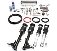 TA Technix Kit de suspension pneumatique Viair argenté pour BMW Série 5 Limo / Touring E34