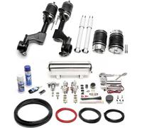 TA Technix Kit de suspension pneumatique Viair Compressor Kit Airride argent pour VW Passat 32 B1