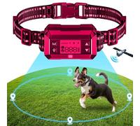 TA.TIAOM ClôTure Anti Fugue Chien sans Fil GPS pour Extérieur, Collier Anti Fugue Chien sans Fil pour Chien IPX7 Étanche, 1000m Système De Cloture éLectrique pour Chien De La Nouvelle Puce 1
