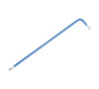 TA-VIGOR 1 clé hexagonale à extrémité sphérique de 3 mm, long bras en forme de L en acier CR-V clé Allen outil pour l'entretien des meubles, vélos et équipements